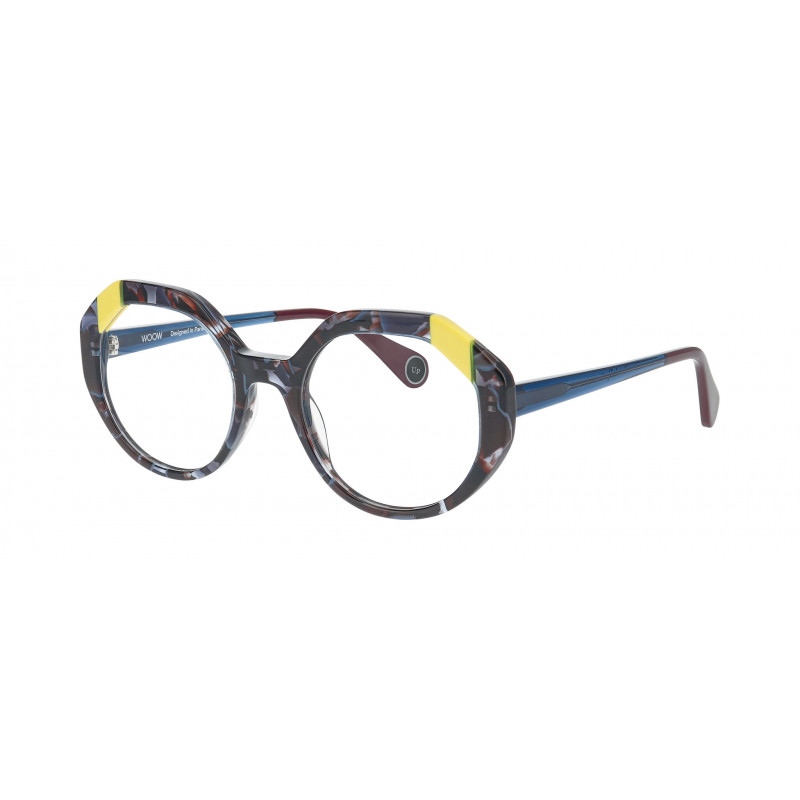 Eyeglasses WOOW TIME'S UP 2 6838 Camouflage Blue Grey 52mm