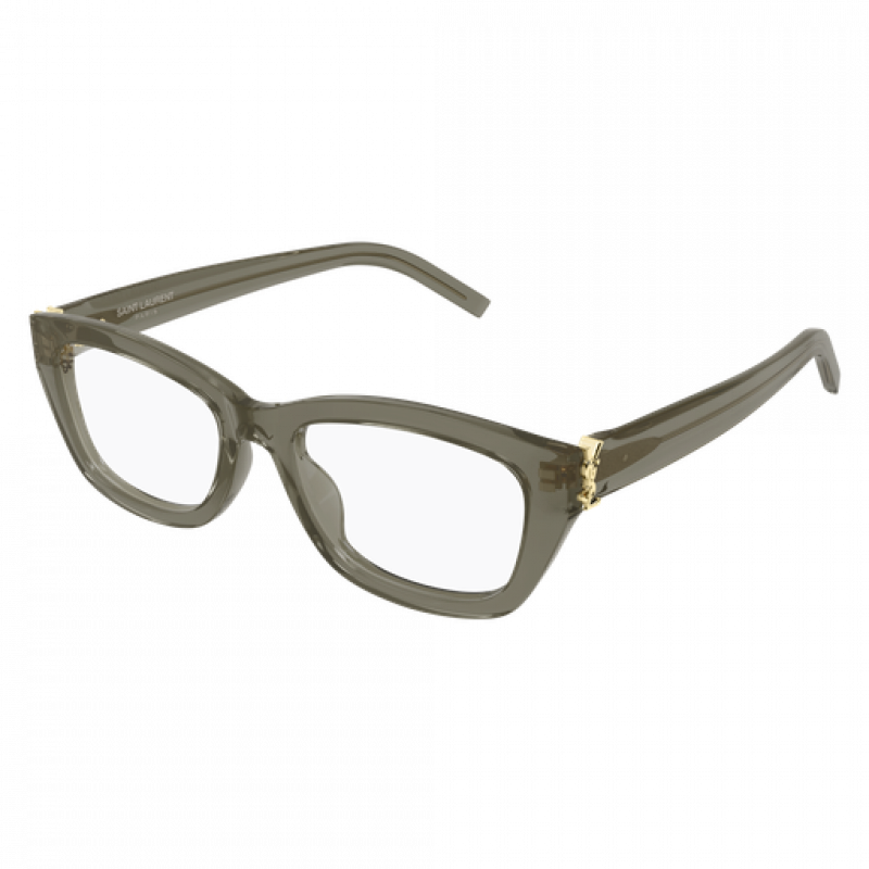 Eyeglasses Saint Laurent SL M 153 OPT- 005 Brown / Transparent 55mm
