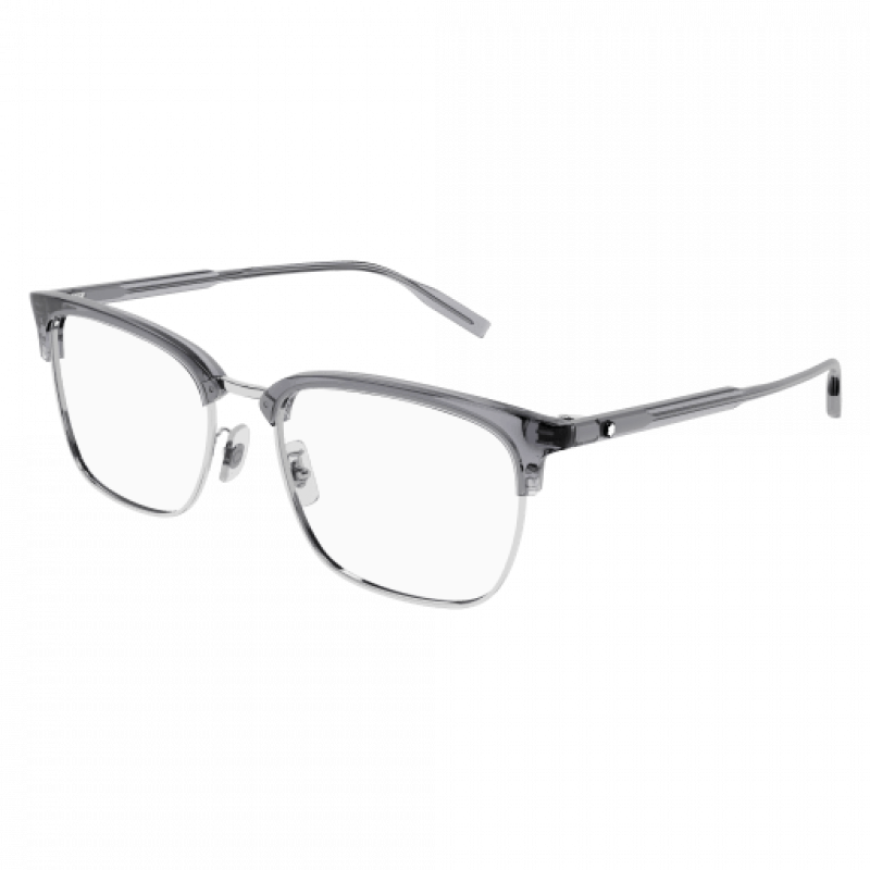 Eyeglasses Montblanc MB 0199 OA- 008 Grey / Transparent 56mm