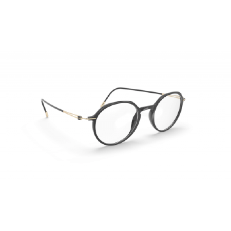 Eyeglasses Silhouette Lite Spirit Full Rim 2925 9020 Black Shiny / Gold Eyeglasses Silhouette Lite Spirit Full Rim 2925 9020 Black Shiny / Gold