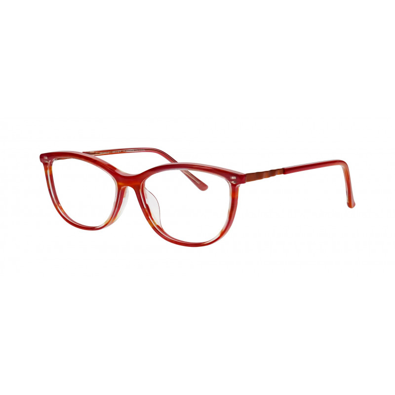 Eyeglasses Pro-design Denmark Model 3650 4024 Red Medium Demi / Nosepad Eyeglasses Pro-design Denmark Model 3650 4024 Red Medium Demi / Nosepad