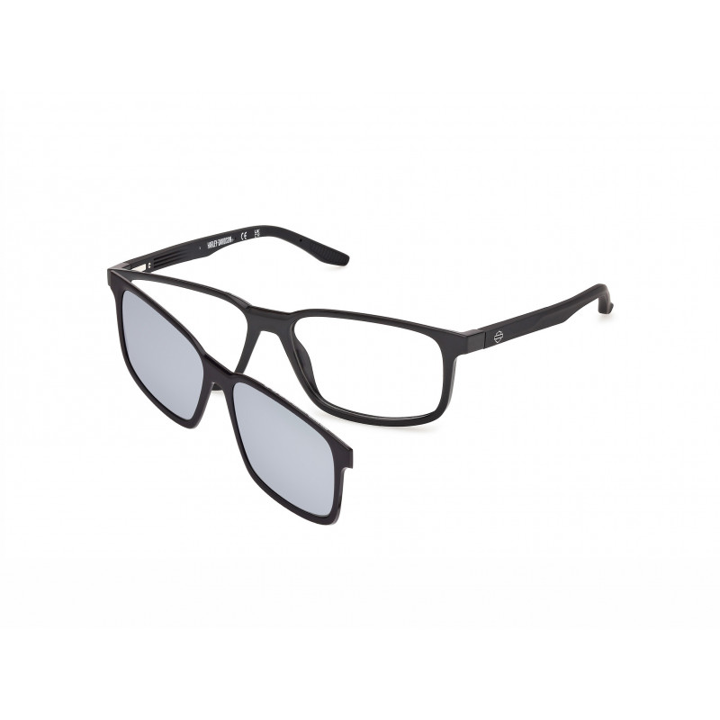 Eyeglasses Harley-Davidson HD 50134 001 Shiny Black Matte 57mm