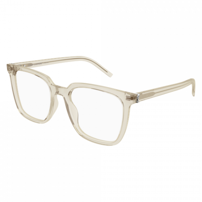 Eyeglasses Saint Laurent SL M 146 OPT- 004 Beige / Transparent 54mm