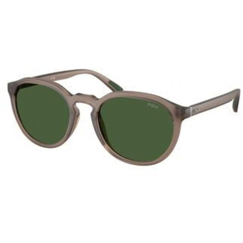 Sunglasses Polo PH 4232 U 631371 Matte Transparent Brown / Bottle Green Polyamide Standard 53mm