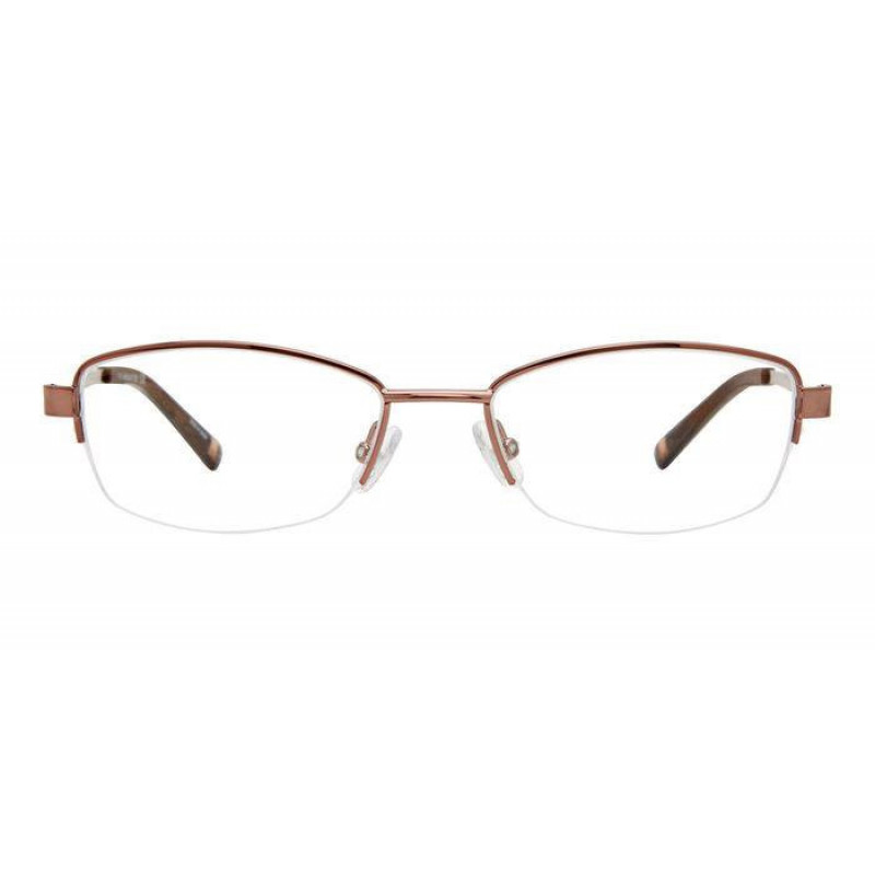 Eyeglasses Liz Claiborne L 460 09Q Brown 49mm