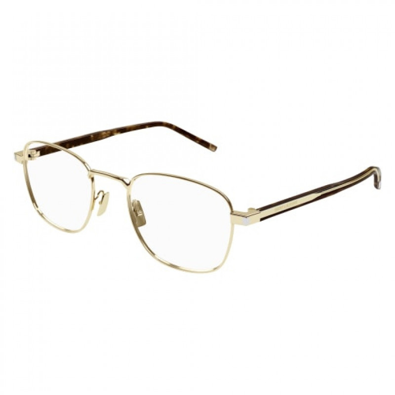 Eyeglasses Saint Laurent SL 699 - 006 Gold / Transparent Crystal Eyeglasses Saint Laurent SL 699 - 006 Gold / Transparent Crystal