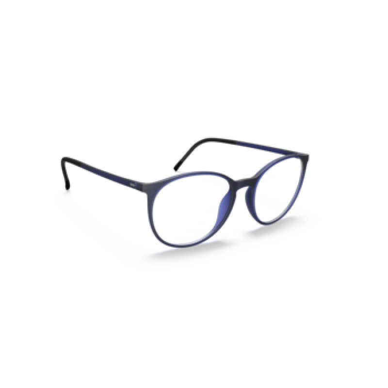 Eyeglasses Silhouette SPX Illusion Full Rim 2936 4560 Navy Blue Eyeglasses Silhouette SPX Illusion Full Rim 2936 4560 Navy Blue