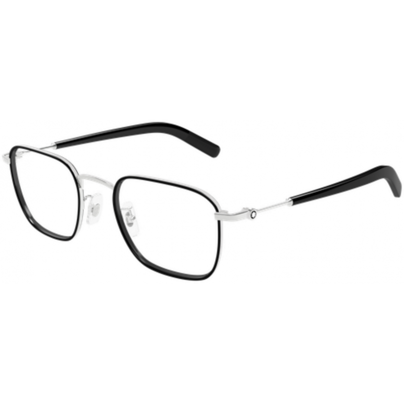 Eyeglasses Montblanc MB 0424 O- 001 Silver / Transparent 50mm