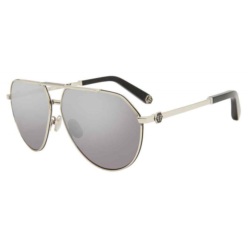 Sunglasses Philipp Plein SPP 007 M 583h Silver Sunglasses Philipp Plein SPP 007 M 583h Silver
