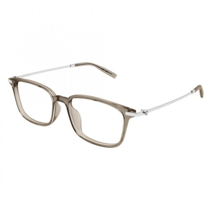 Eyeglasses Montblanc MB 0315 OA- 008 Brown / Transparent Silver Eyeglasses Montblanc MB 0315 OA- 008 Brown / Transparent Silver