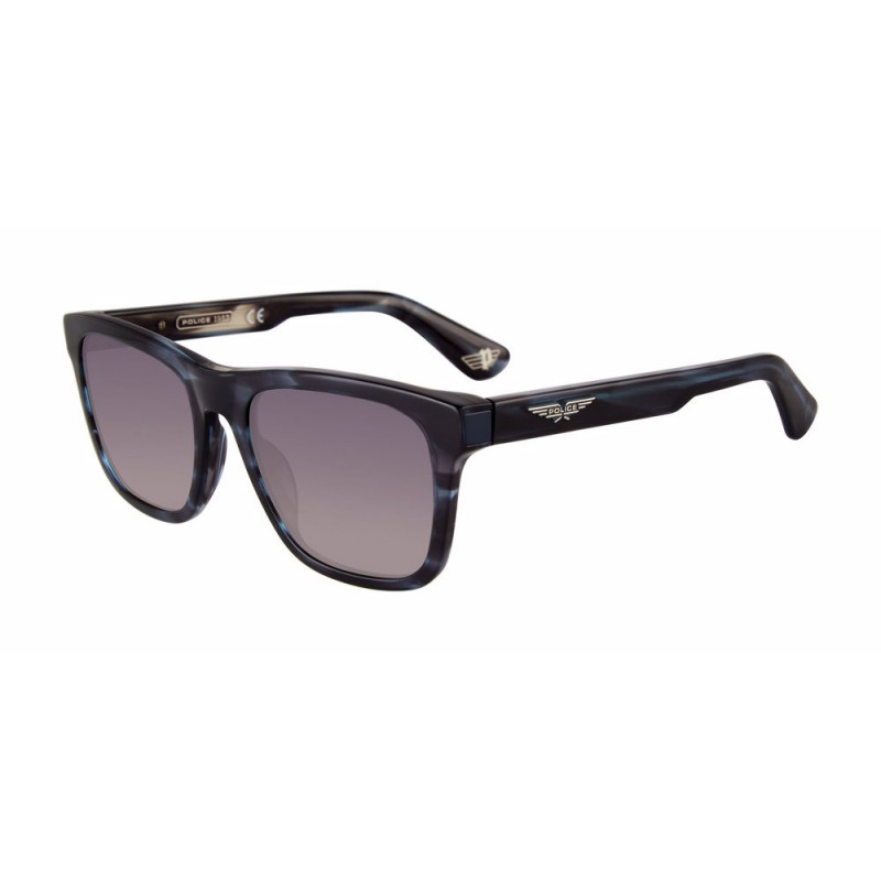 Sunglasses Police SPLE 37 09y1 Azure/Havana/Grey Sunglasses Police SPLE 37 09y1 Azure/Havana/Grey