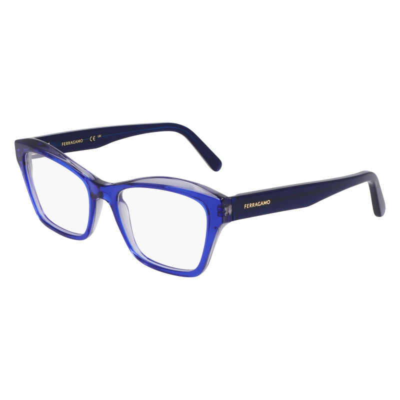 Eyeglasses FERRAGAMO SF 2951 LB 435 Blue Grey Eyeglasses FERRAGAMO SF 2951 LB 435 Blue Grey