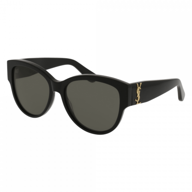 Sunglasses Saint Laurent SL M 3 - 002 Black / Grey 55mm