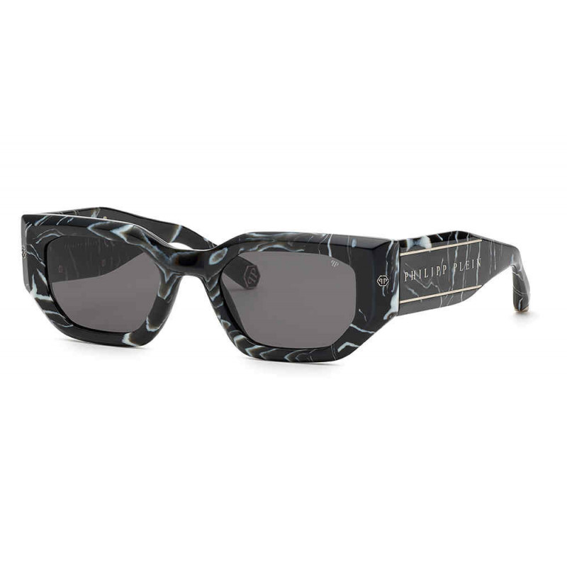 Sunglasses Philipp Plein SPP 066 M 0z21 Marbled Black Sunglasses Philipp Plein SPP 066 M 0z21 Marbled Black