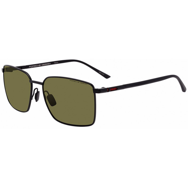 Sunglasses Porsche Design P 8973 a427 Black/ Green Polarized 58mm