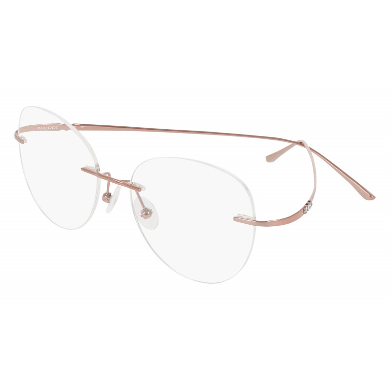 Eyeglasses MARCHON AIRLOCK 107 D 770 Rose Gold 53mm