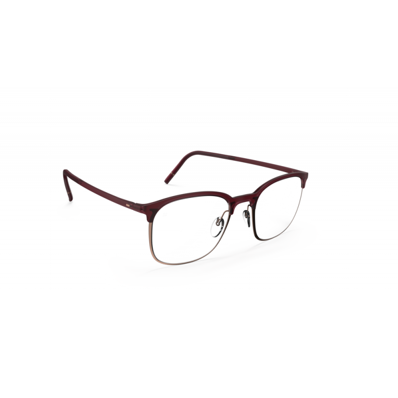 Eyeglasses Silhouette Balanced Fusion 2989 3530 Electric Fuchsia 49mm