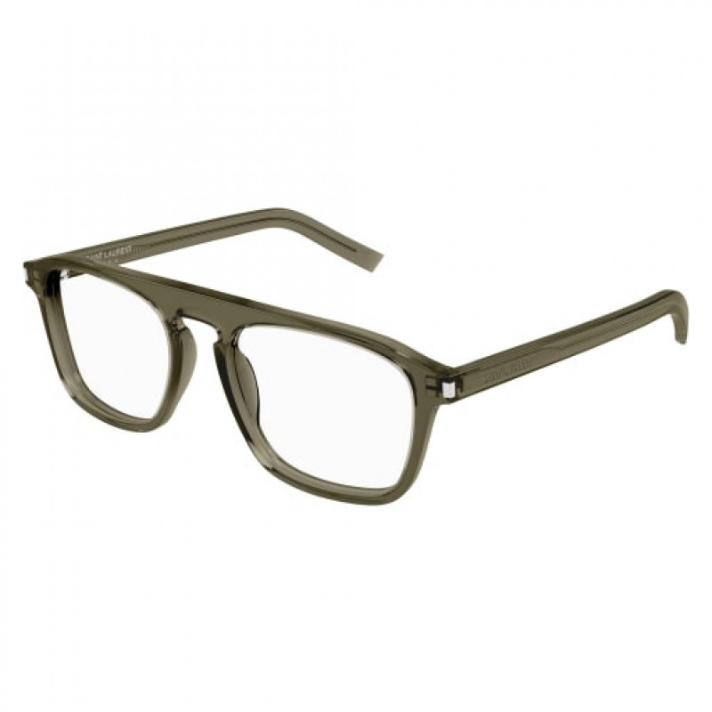 Eyeglasses Saint Laurent SL 157 - 006 Brown / Transparent Eyeglasses Saint Laurent SL 157 - 006 Brown / Transparent