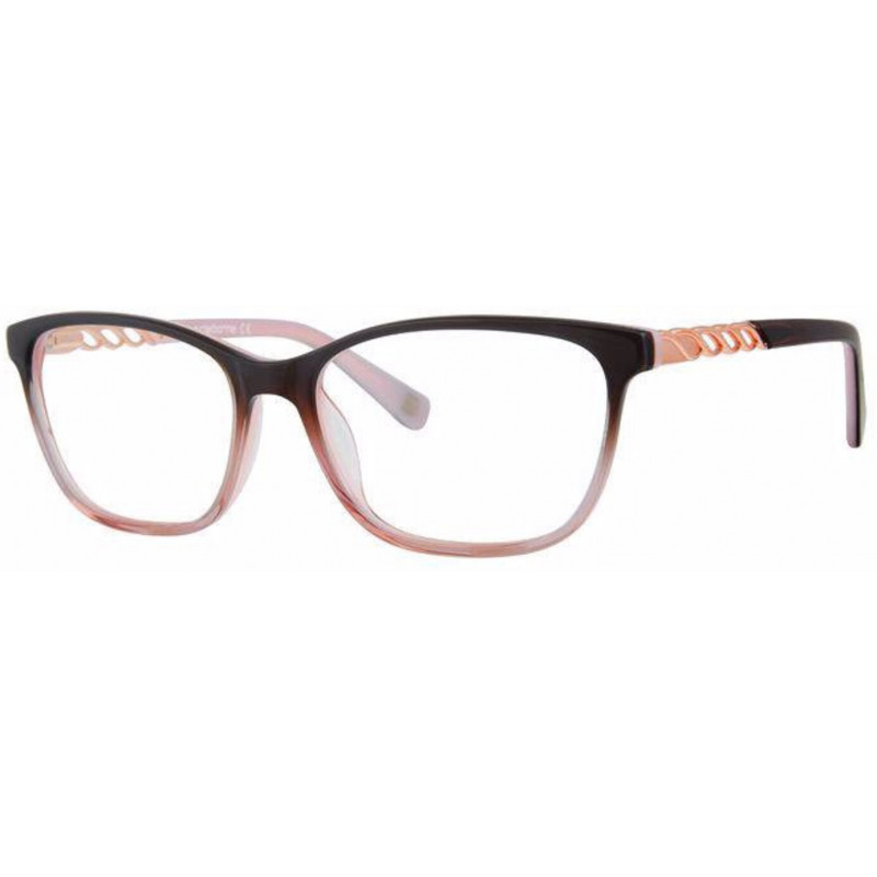 Eyeglasses Liz Claiborne L 648 HAQ Grey Pink 51mm