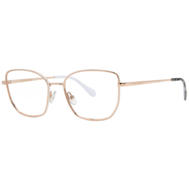 Eyeglasses Lilly Pulitzer Emery Resort White Eyeglasses Lilly Pulitzer Emery Resort White