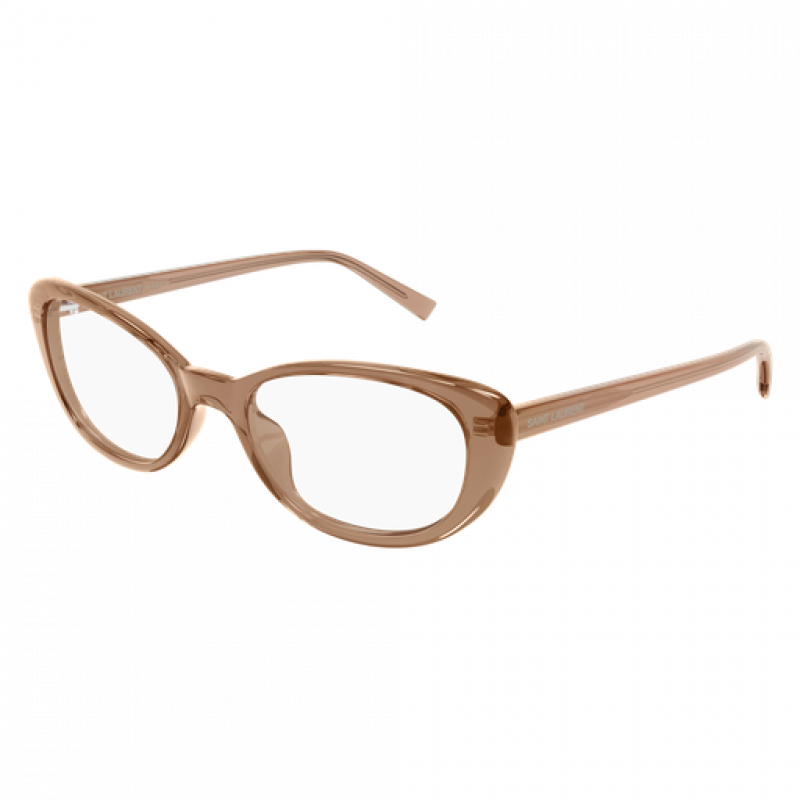 Eyeglasses Saint Laurent SL 822 OPT- 008 Brown / Transparent 52mm