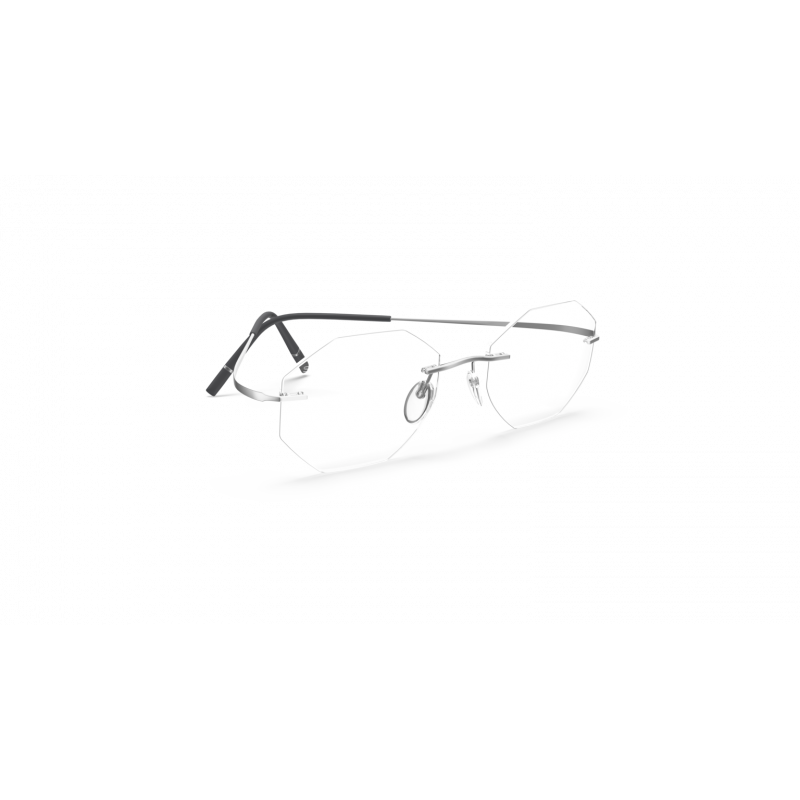 Eyeglasses Silhouette Titan Minimal Art Stellar Chassis Rimless 5599 7100 Silver Eyeglasses Silhouette Titan Minimal Art Stellar Chassis Rimless 5599 7100 Silver