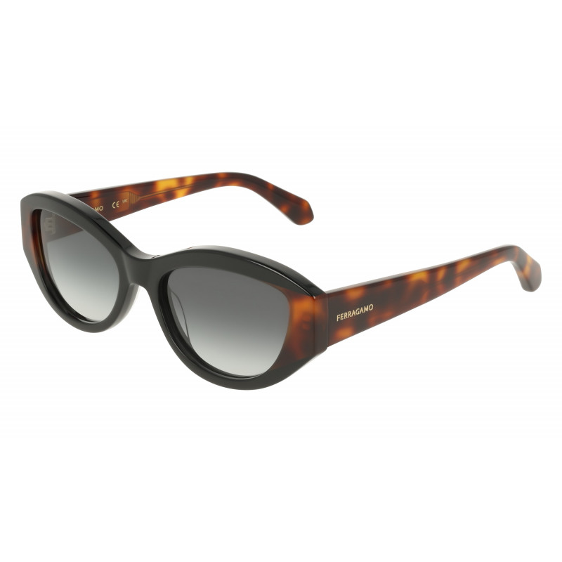 Sunglasses FERRAGAMO SF 2104 S 006 Black/Tortoise 55mm