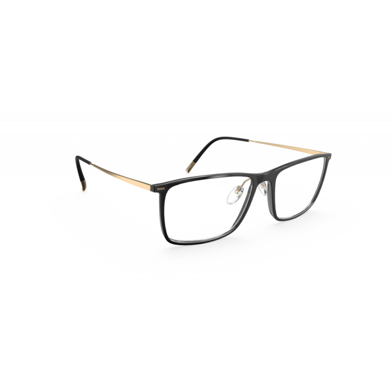 Eyeglasses Silhouette Illusion Lite 2944 6532 Golden Grey - Ext. Nosebridge + Temple Length 55mm