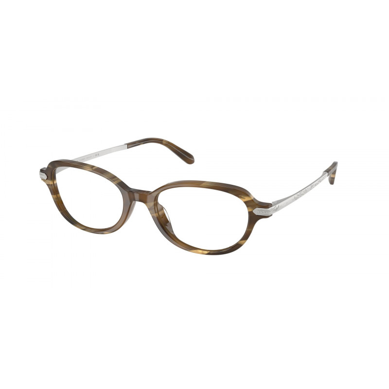 Eyeglasses Ralph Lauren RL 6269 U 6378 Brown Oystershell / Demo Lens 51mm