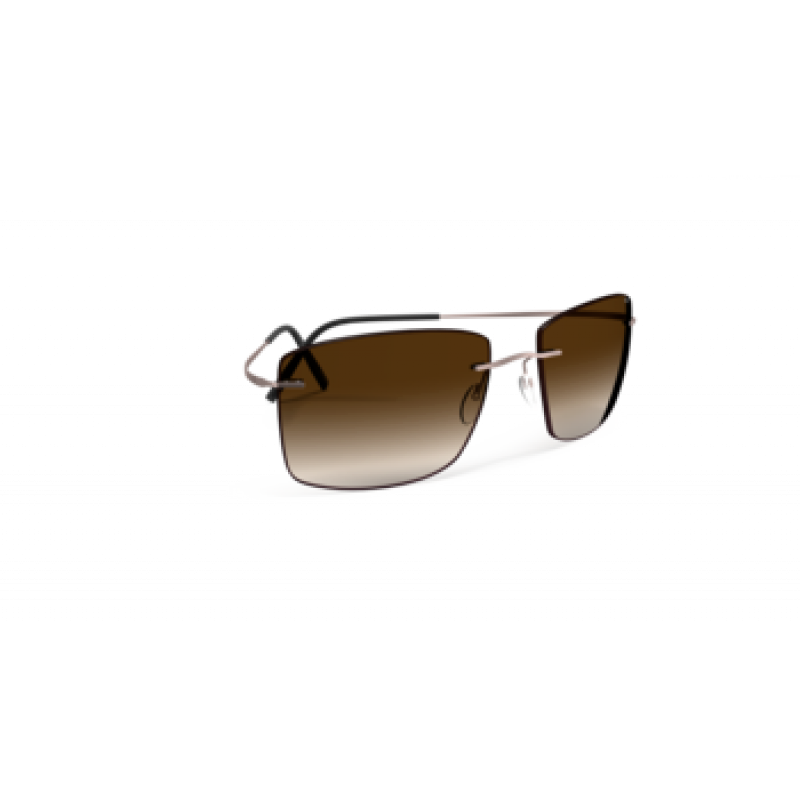 Sunglasses Silhouette TMA Collection 8741 6040 Brown/Black Sunglasses Silhouette TMA Collection 8741 6040 Brown/Black