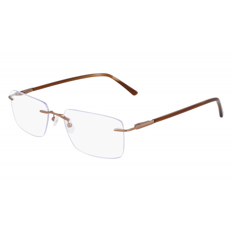 Eyeglasses MARCHON AIRLOCK 100 D 279 Matte Coffee