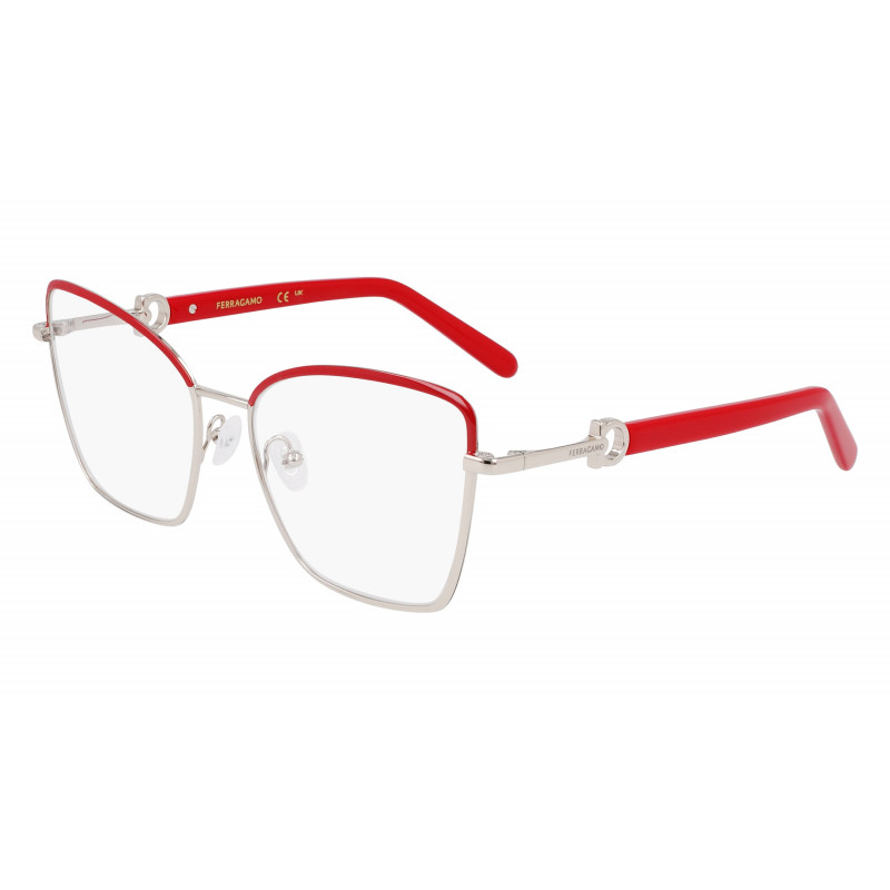 Eyeglasses FERRAGAMO SF 2223 N 744 Light Gold/Burgundy Eyeglasses FERRAGAMO SF 2223 N 744 Light Gold/Burgundy