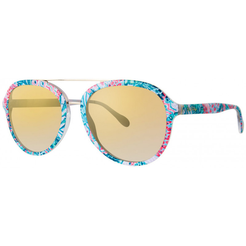 Eyeglasses Lilly Pulitzer Sarasota Banana Split Eyeglasses Lilly Pulitzer Sarasota Banana Split