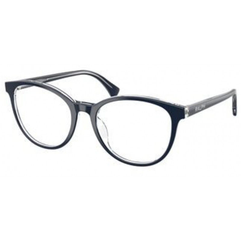 Eyeglasses Ralph RA 7188 U 6298 Blue On Transparent / Demo 52mm
