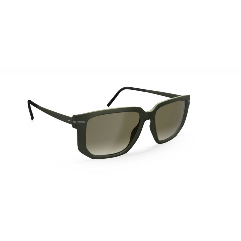 Sunglasses Silhouette Dora Four 4093 5560 Dark Olive 56mm