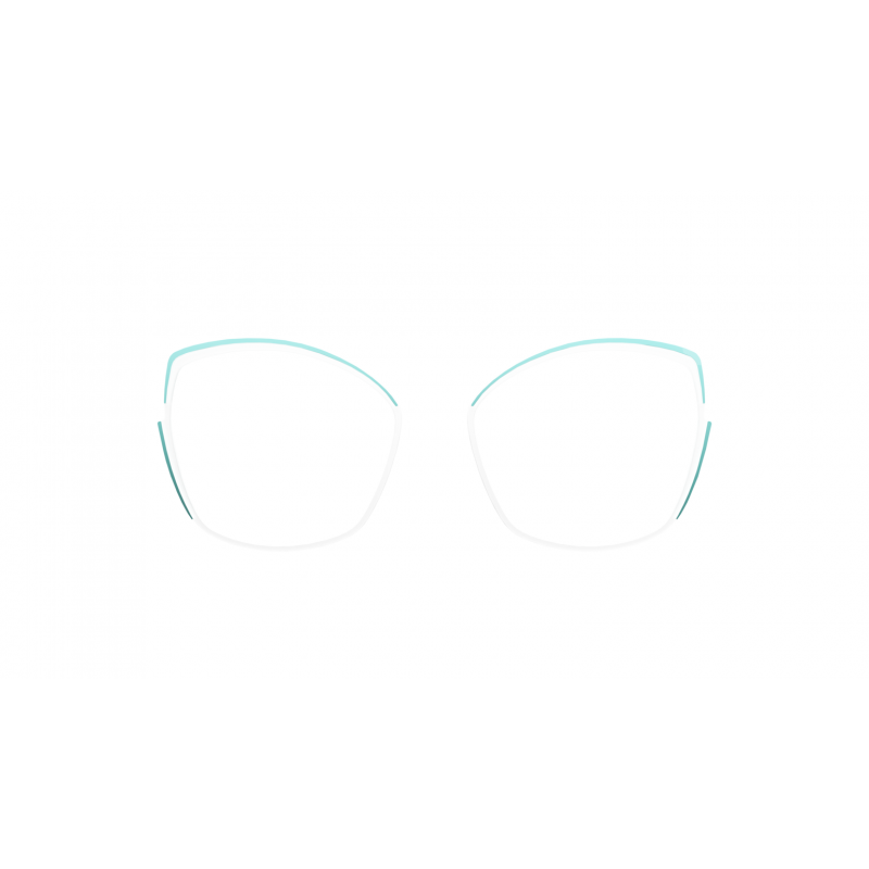 Eyeglasses Silhouette Accent Ring MJ - 54  5097 5210 Azur Eyeglasses Silhouette Accent Ring MJ - 54  5097 5210 Azur