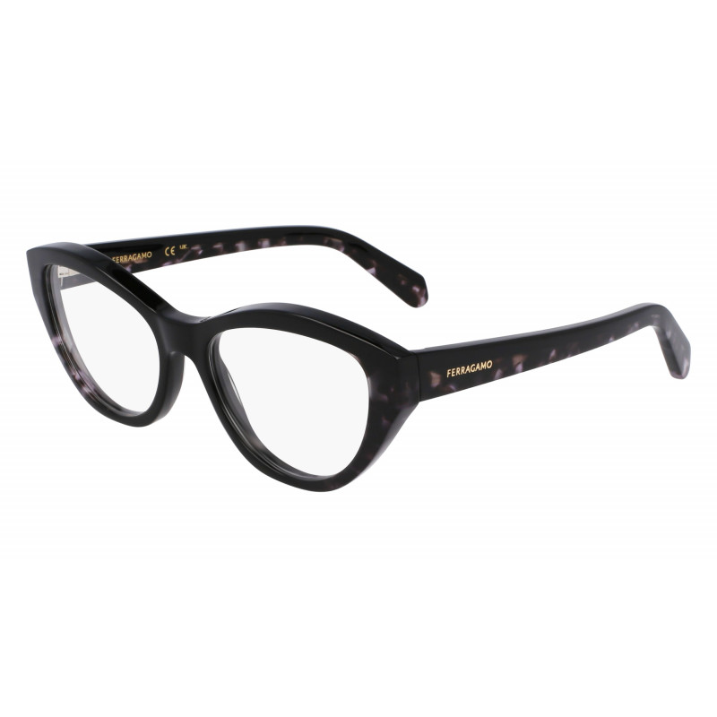 Eyeglasses FERRAGAMO SF 3011 004 Black/Black Tortoise Eyeglasses FERRAGAMO SF 3011 004 Black/Black Tortoise