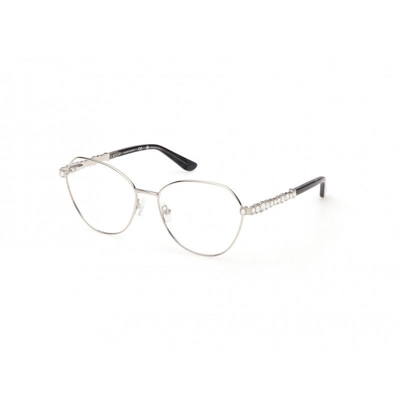 Eyeglasses Guess By Marciano GM 50056 010 Shiny Light Ruthenium / 56mm