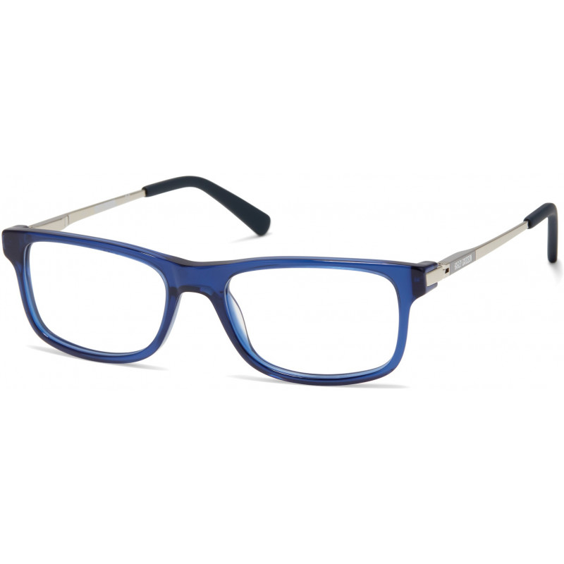 Eyeglasses Harley-Davidson HD 0143 T 090 Shiny Blue Pale Gold Eyeglasses Harley-Davidson HD 0143 T 090 Shiny Blue Pale Gold