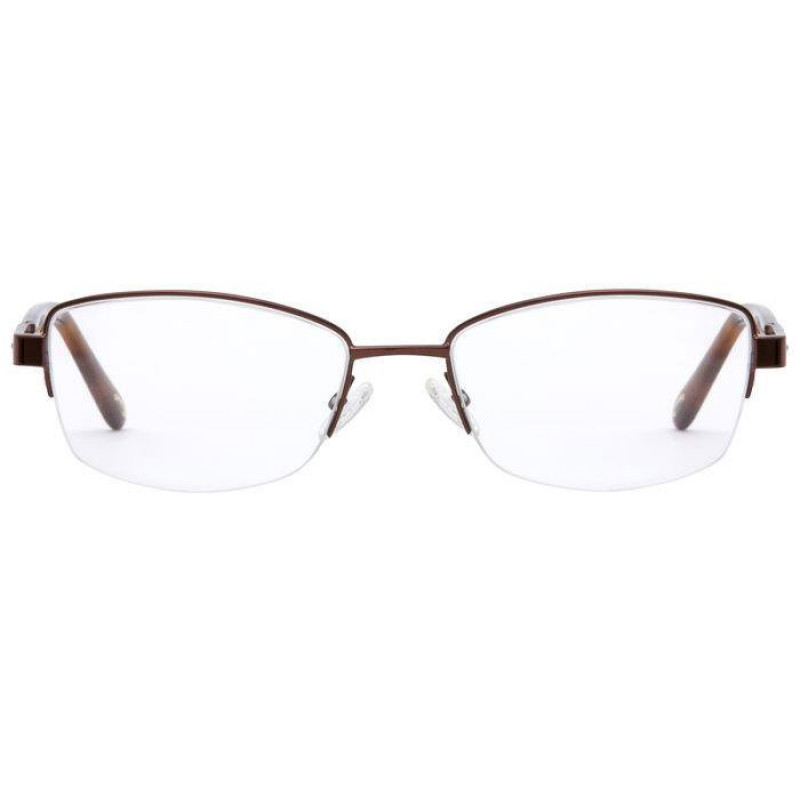 Eyeglasses Emozioni EM 4381 09Q Brown 53mm
