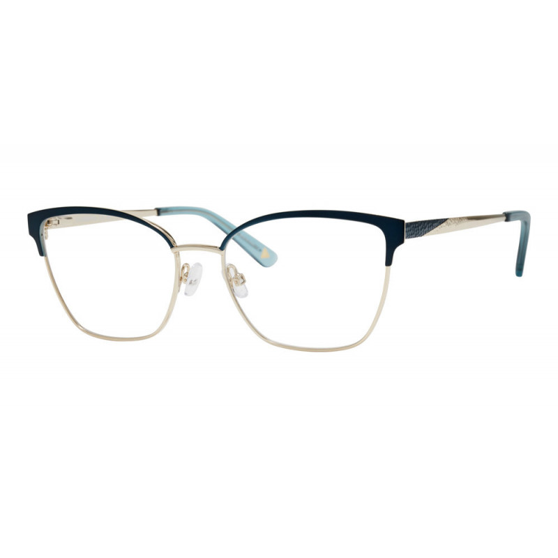 Eyeglasses Liz Claiborne L 693 5F6 Blue Gold 54mm