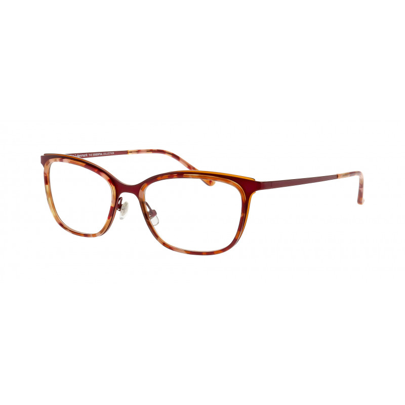 Eyeglasses Pro-design Denmark TRIPLE 1 3824 Burgundy Medium Demi / Nosepad Eyeglasses Pro-design Denmark TRIPLE 1 3824 Burgundy Medium Demi / Nosepad
