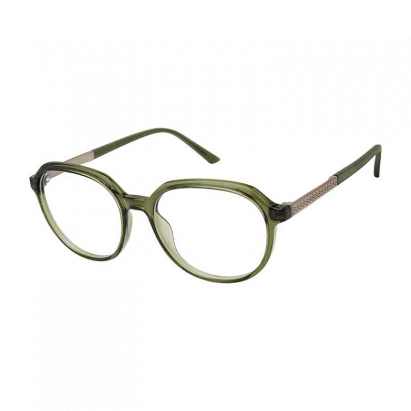 Eyeglasses Elle 13566 Green GN Eyeglasses Elle 13566 Green GN