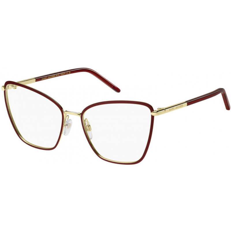 Eyeglasses Marc Jacobs 776 E28 Burgundy Gold Eyeglasses Marc Jacobs 776 E28 Burgundy Gold