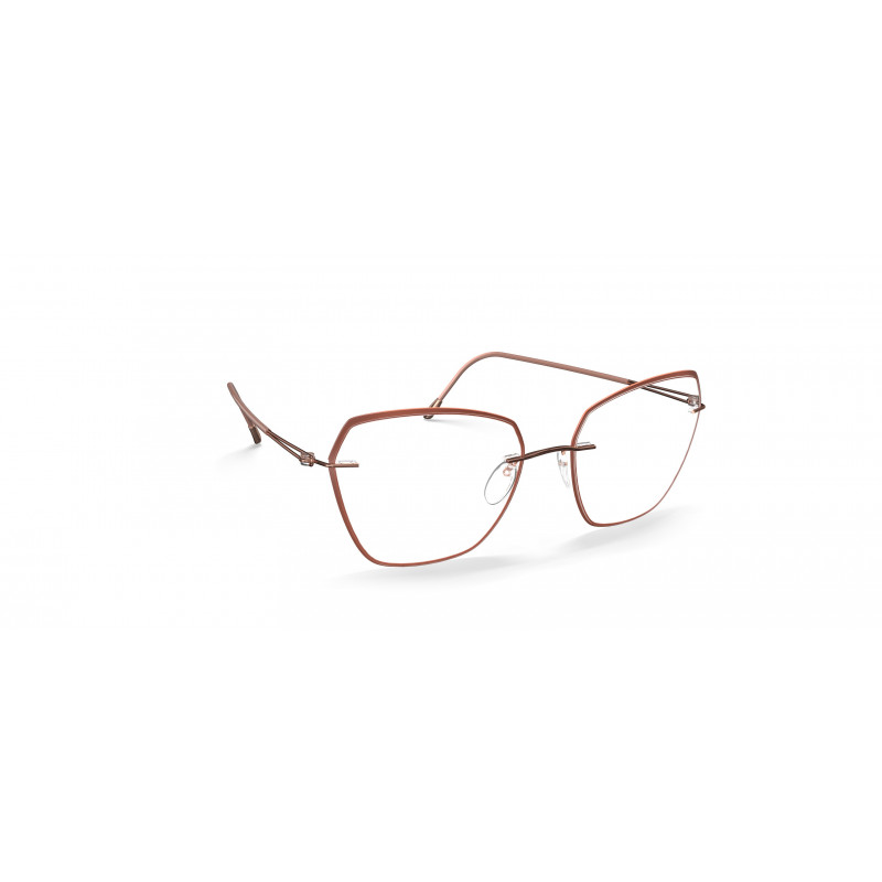 Eyeglasses Silhouette Lite Spirit Chassis Rimless 5566 6040 Bronze Eyeglasses Silhouette Lite Spirit Chassis Rimless 5566 6040 Bronze