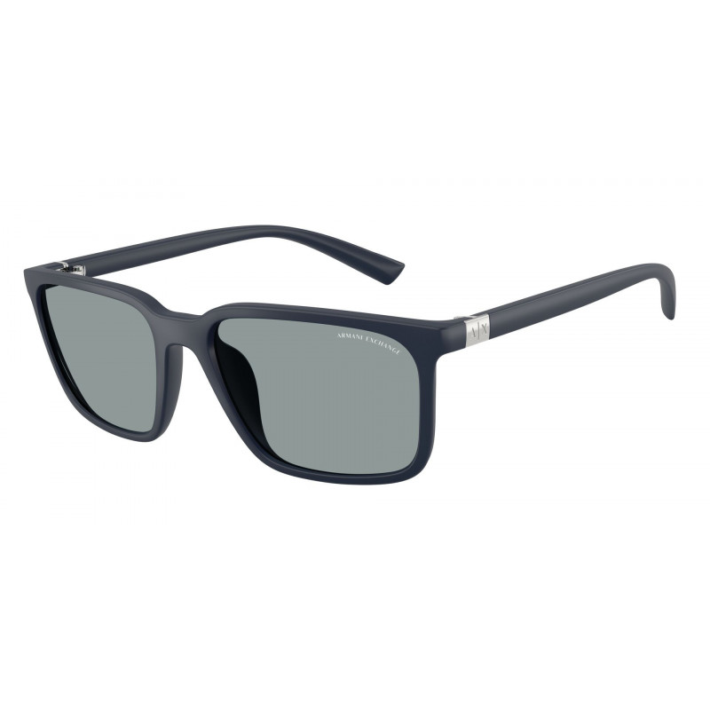 Sunglasses Armani Exchange AX 4172 SU 8181/1 Matte Blue / Dark Grey Policarbonate Standard 57mm