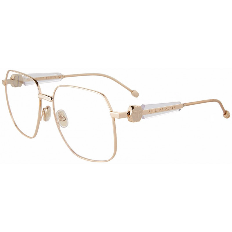 Sunglasses Philipp Plein VPP 126 S 0f47 Rose Gold W/Beige Sunglasses Philipp Plein VPP 126 S 0f47 Rose Gold W/Beige