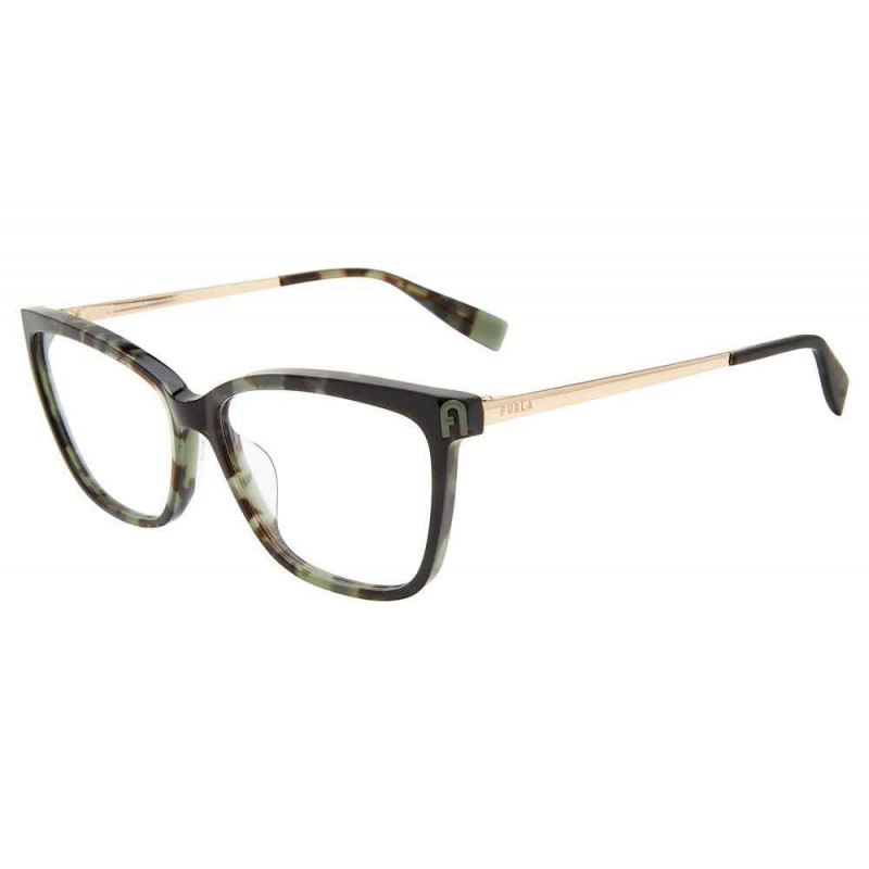 Sunglasses Furla VFU 496 09gc Green Sunglasses Furla VFU 496 09gc Green