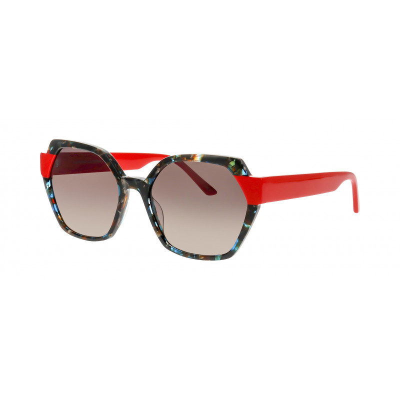 Sunglasses Pro-design Denmark SOL 1 S 5124 Brown / Nosepads 57mm