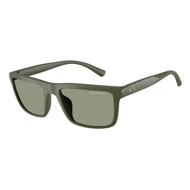 Sunglasses Armani Exchange AX 4174 SU 8032/2 Matte Green / Policarbonate Standard 56mm
